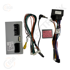 SKODA OCTAVIA TESLA 2013-2018 CR568B ÇERÇEVE P. SİYAH 9.7' (RS-086)