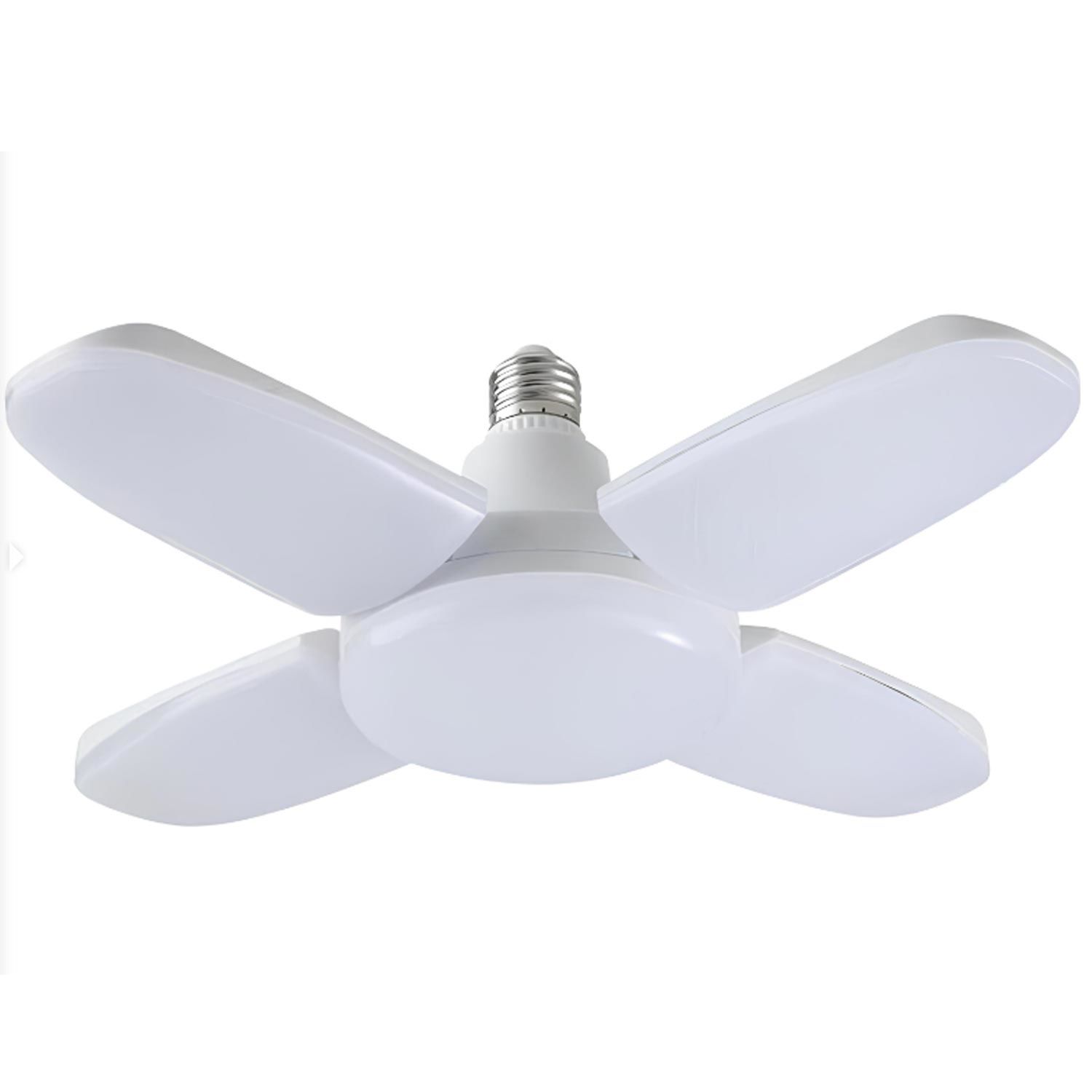 VOLEMI Led Ampul Beyaz 220V 60W 6000Lm E27 4 Kanatlı