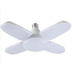 VOLEMI Led Ampul Beyaz 220V 60W 6000Lm E27 4 Kanatlı