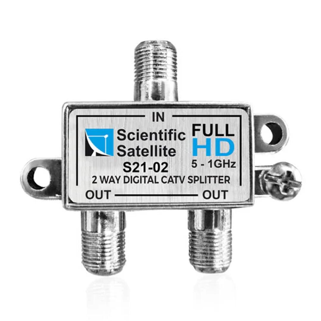 MAG S21-02 1/2 YOLLU KABLO TV SİNYAL AYIRICI SPLİTTER - 5-1000 MHZ FREKANS BÖLÜCÜ ÇOKLAYICI