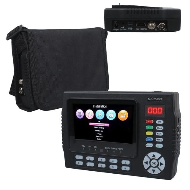 Magbox MG-258S/T 4.3'' İnç Full HD LCD Ekranlı Görüntülü Uydu Yön Bulucu (Uzaktan Kumandalı)
