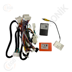 Toyota Prado/TESLA 2004-2009 CR316B ÇERÇEVE SİYAH 9.7'' (RS-080)