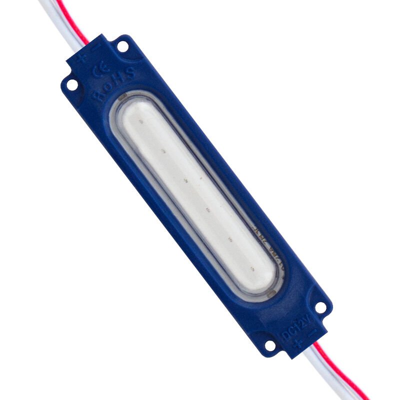 POWERMASTER 12 VOLT 2 WATT MAVİ MODUL LED 68X16 MM