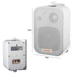 NWORK NW-4T Sütun Hoparlör 12cm 100 Watt Trafolu Beyaz 2 Adet
