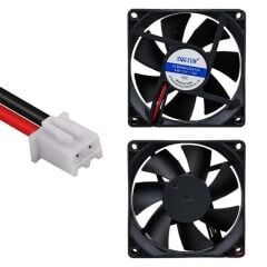 PowerMaster PM-23508 Fırçasız DC Fan 80x80x25mm 12 Volt 2 Pin