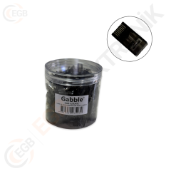 GABBLE GAB-CLR EZRJ45 CAT6 RENKLİ KONNEKTÖR 100LÜ (AVD-10) SİYAH