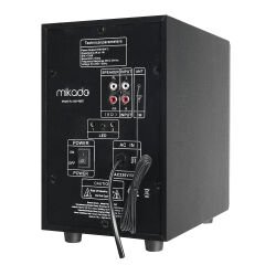 Mikado MD-95BT 2+1 20W Siyah Multimedya FM/BT/SD/USB Speaker Hoparlör