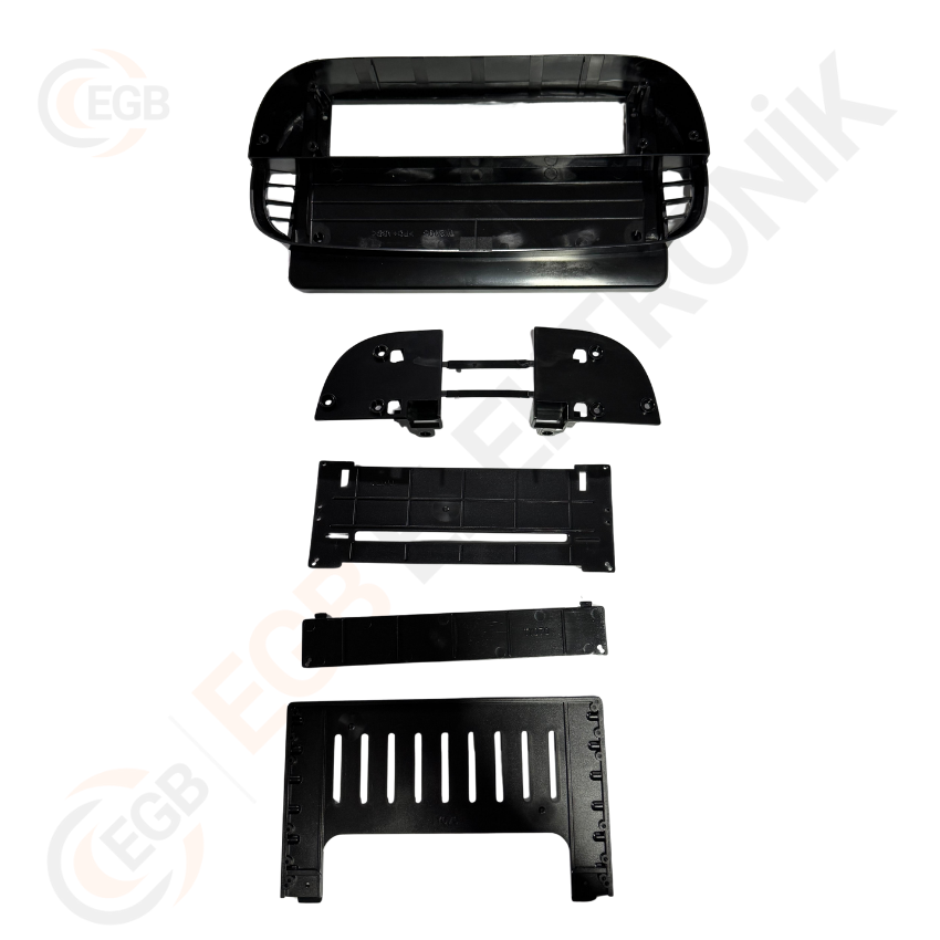 FIAT 500 2007-2015 9' SİYAH TAC-427