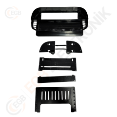 FIAT 500 2007-2015 9' SİYAH TAC-427