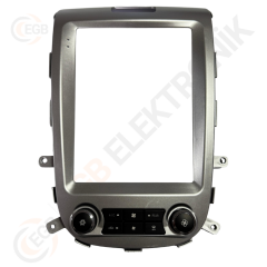 HYUNDAI SANTAFE TESLA HIGH 2006-2012 CR564S ÇERÇEVE GÜMÜŞ 9.7' (RS-089)