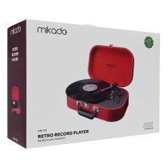 Mikado Nostalgia MN-101 Pikap Fil dişi Usb+RCA+Bluetooth Destekli Müzik Kutusu