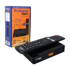 FOBEM VISION S HİBRİT 4GB RAM 32GB HDD 1.5GHZ SES KOMUTLU UYDU ALICILI ANDROID 14 TV BOX (TUNERLİ)