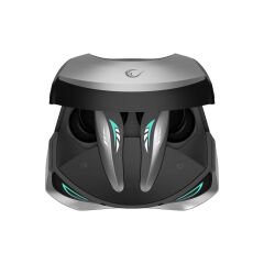 Rampage Clutch T01 Siyah/Gümüş 4 Mikrofonlu ENC+ANC Oyuncu Bluetooth V5.3 TWS Gerçek Kablosuz Kulaklık