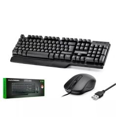 Hadron Hd-861 Kablolu Klavye Mouse Set Q Siyah