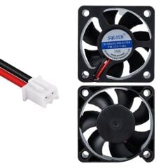 Powermaster IC-216 2P Kablolu 50X50X15 Mm 12 Volt Fırçasız DC Kasa Fanı