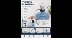 EGB-1001 OTOMATİK ŞARJLI DAMACANA SU POMPASI