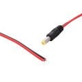 TK 34 FİS KABLOLU TEK UCLU KAMERA İCİN 20 CM DC POWER JACK KABLOLU