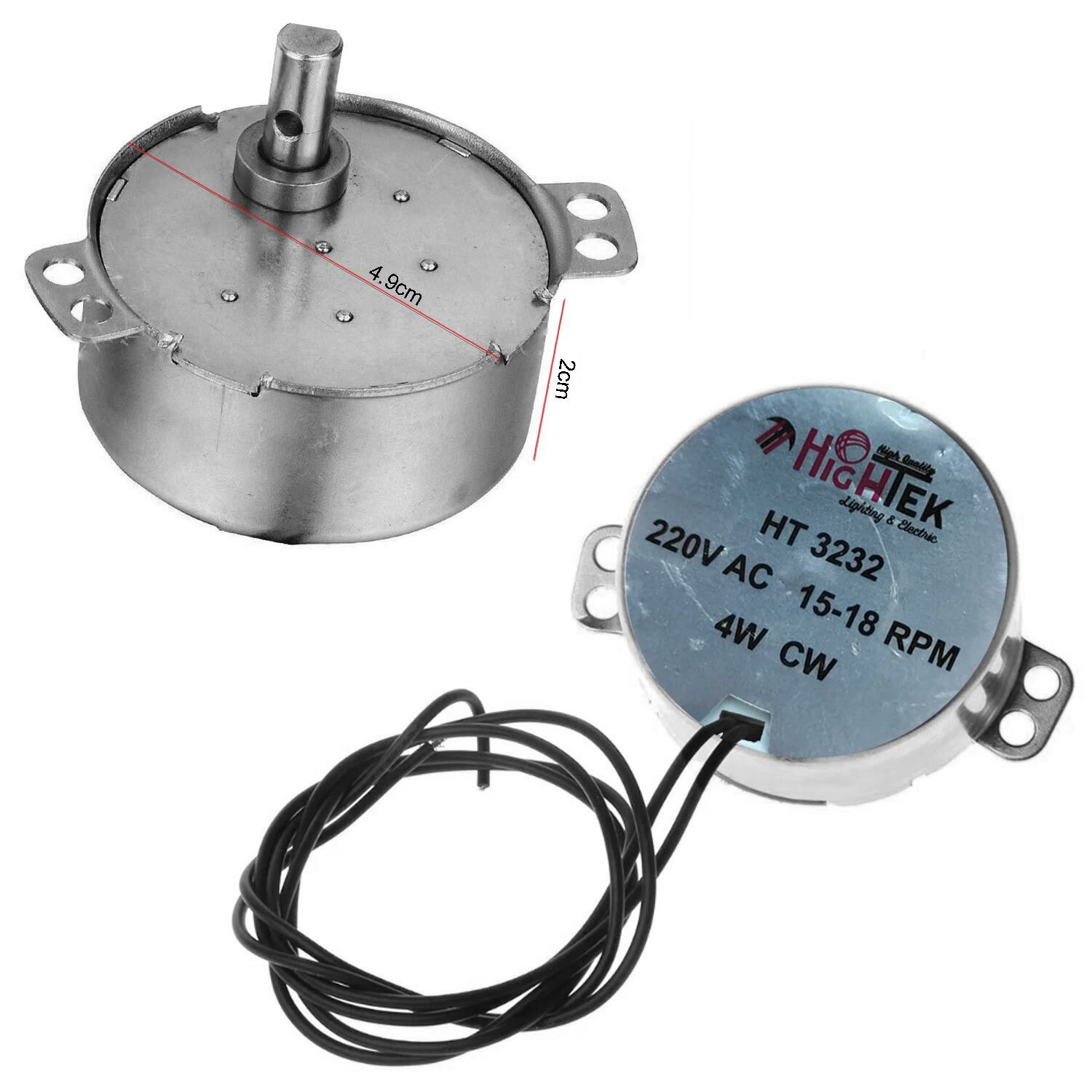 TYC-50 Synchronous Motor 15-18 RPM CW/CCW AC110V
