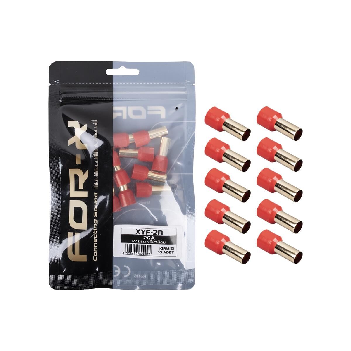 FOR-X XYF-2R 2GA KABLO YÜKSÜĞÜ 10 LU PAKET