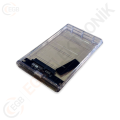 GABBLE GAB-HK244 USB 3.0 HADRDISK KUTUSU 2.5'' ŞEFFAF