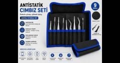 9 LU ANTİ SİTATİK CIMBIZ SETİ WL0022