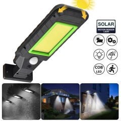 SİLVER TOSS ST-8011C Solar Güneş Enerji Aydınlatma Lambası Sensörlü 128 Cob Led