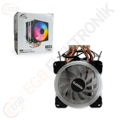 GABBLE GAB-RCF251 2 RGB FANLI KULE TİPİ CPU FANI 2X12