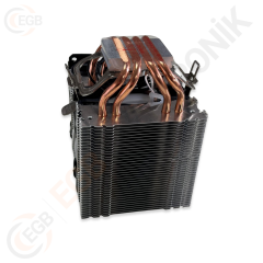 GABBLE GAB-RCF251 2 RGB FANLI KULE TİPİ CPU FANI 2X12