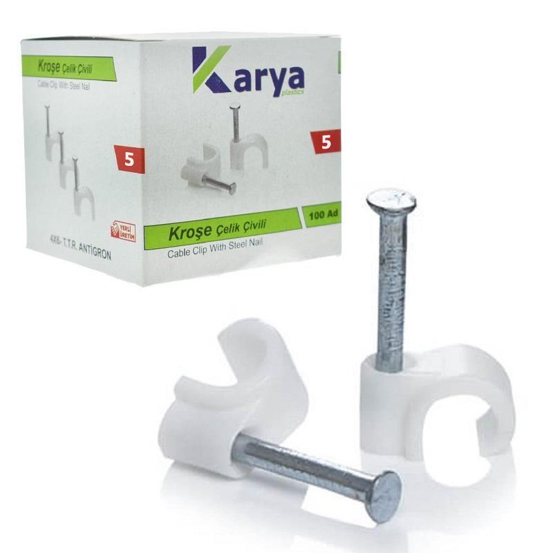 5 NUMARA 10 MM (2*4 - 4*4 ANTİGRON KABLOLAR İCİN) 100LÜ PAKET KARYA KROSE