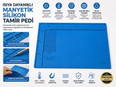 ISIYA DAYANIKLI MANYETİK SİLİKON TAMİR PEDİ PED130