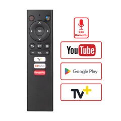 WEKO KR TURKCELL TV+ READY STICK YOUTUBE-GOOGLE PLAY TUŞLU SES KOMUTLU KUMANDA