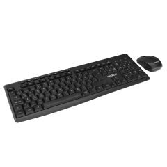 Everest KM-719 Siyah Ikisi bir arada 2 in 1 Kablosuz Q Multimedia Klavye + Mouse Set