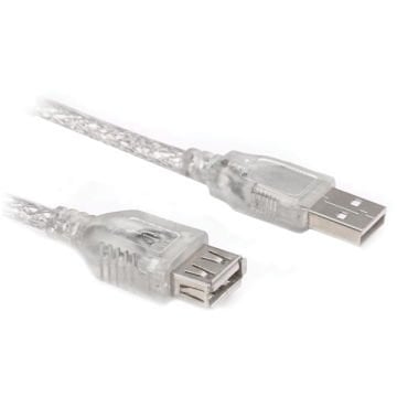 USB UZATMA KABLOSU 3 METRE SEFFAF POWERMASTER