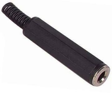 6.3 MM STEREO DİSİ UZATMA PLASTİK JACK