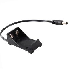 Powermaster Jack lı 9 Volt İçin 2.1 Mm Pil Yuvası (IC-232B)