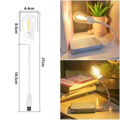 Powermaster PM-25790 Esnek Usb'li Ledli Gece Lambası