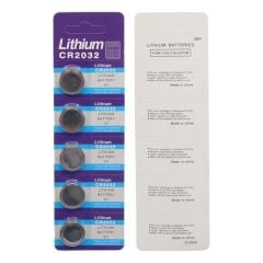 PowerMaster PM-9534 CR2032 3 Volt Lityum Para Pil (5'LI Blister Paket)