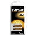 312 NO KULAKLIK PİLİ 6LI PAKET DURACELL
