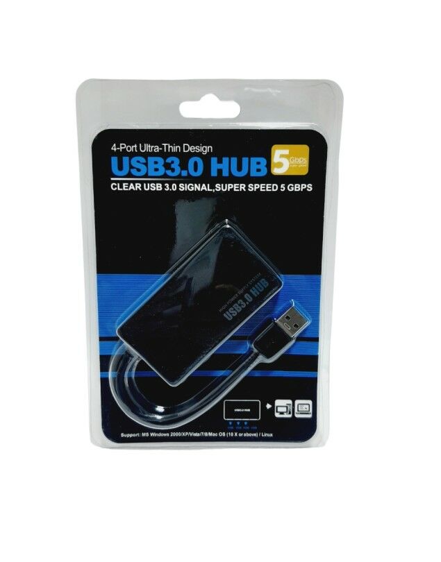 GABBLE GAB-PUC304 SLİM 4 PORT USB 3.0 ÇOKLAYICI