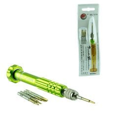 BAKU BK-7275 5 UÇLU HASSAS TORNAVİDA SETİ (E-28)