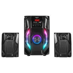MİKADO MD-415BT RGB 2+1 20 WATT BASSLI FM/BT/SD/USB BLUETOOTH SES SİSTEMİ MULTİMEDYA HOPARLÖR