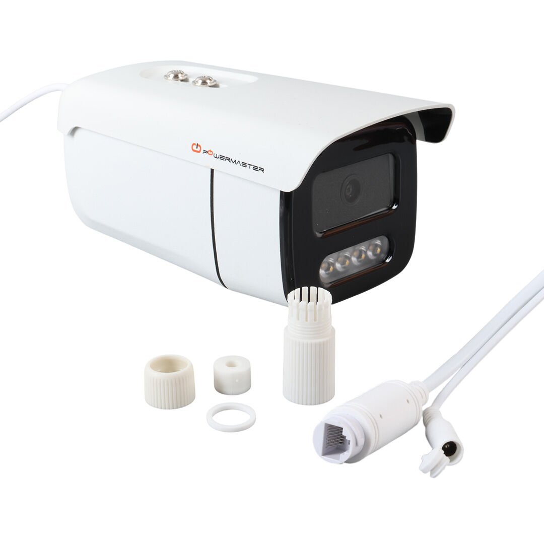 POWERMASTER PM-19419 3 MP 4 ATOM LED IPC METAL KASA POESİZ IP BULLET KAMERA (AYAĞI UNUTMA)