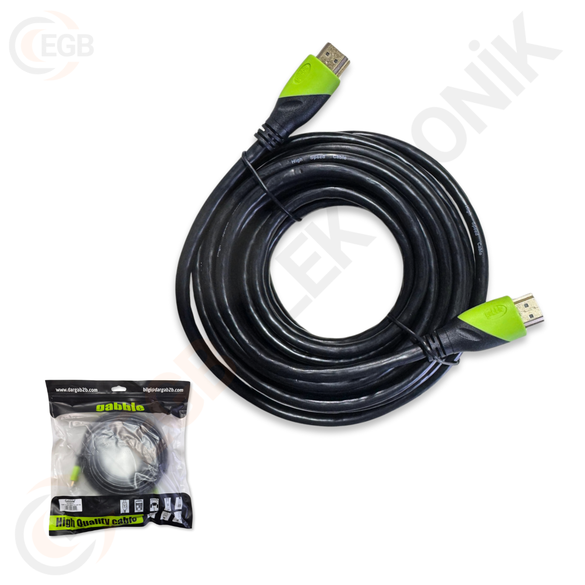 GABBLE GAB-HDMIX10 14+1 PVC 10M HDMI KABLO