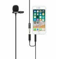 JH-043-A 3.5MM JACK  VE KULAKLIK GİRİSLİ YOUTUBER YAKA MİKROFONU POWERMASTER