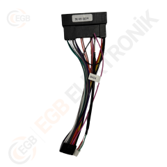 HYUNDAI SANTAFE TESLA LOW 2013-2016 CR563B ÇERÇEVE SİYAH 9.7' (RS-088)