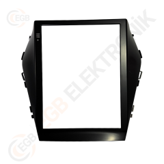 HYUNDAI SANTAFE TESLA LOW 2013-2016 CR563B ÇERÇEVE SİYAH 9.7' (RS-088)