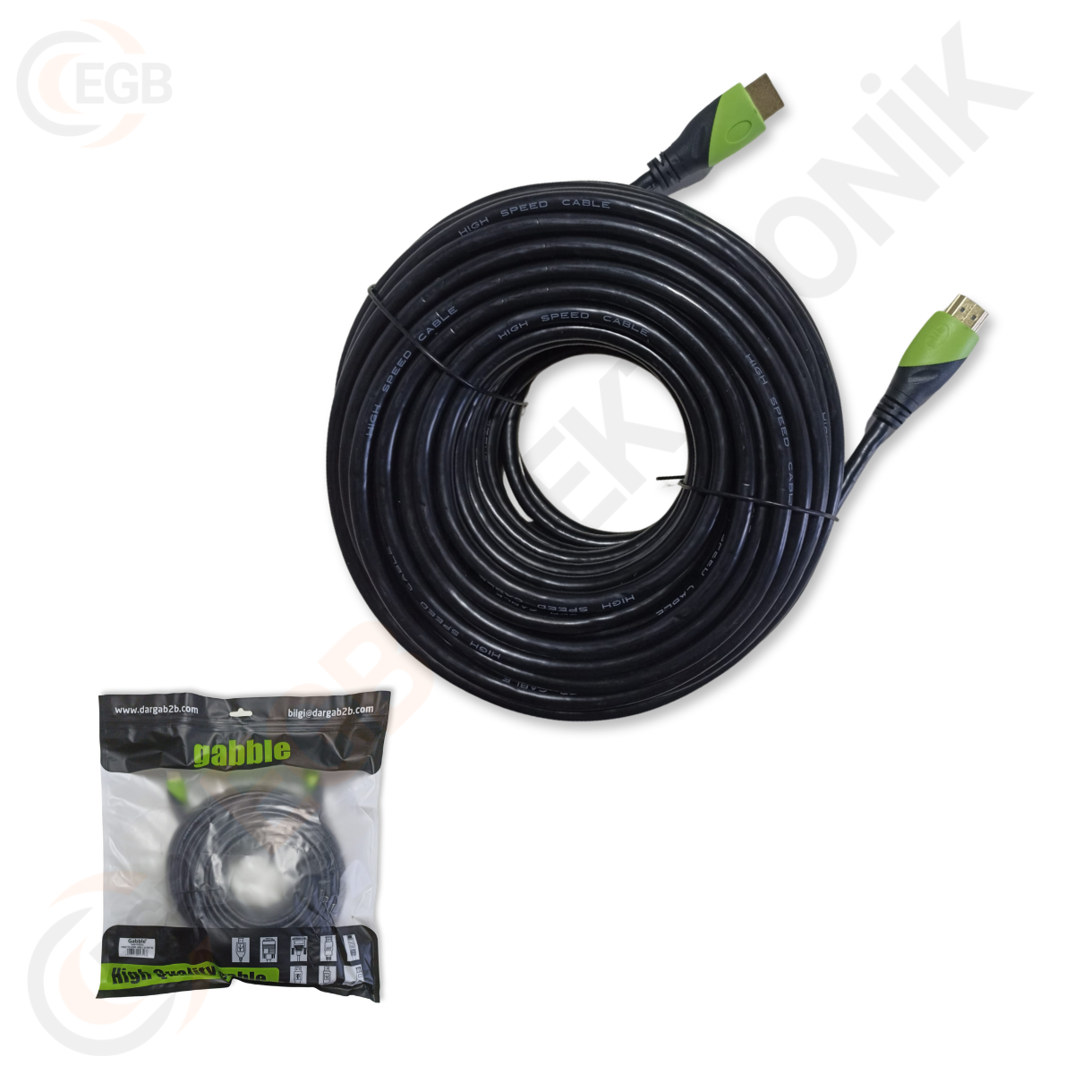 GABBLE GAB-HDMIX20 14+1 PVC 20M HDMI KABLO