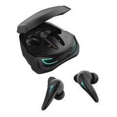 Rampage Clutch T01 Siyah 4 Mikrofonlu ENC+ANC Oyuncu Bluetooth V5.3 TWS Gerçek Kablosuz Kulaklık