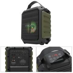 AKTİF SEYYAR ANFİ UHF 1 EL 1 KAFA 16CM 20W BT/USB/SD MİKADO MD-115BT