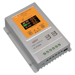 Powermaster PM-PT30A 12V-24V 30 Amper MPPT 4 USB'li Dijital Alüminyum Kasa Solar Şarj Regülatörü